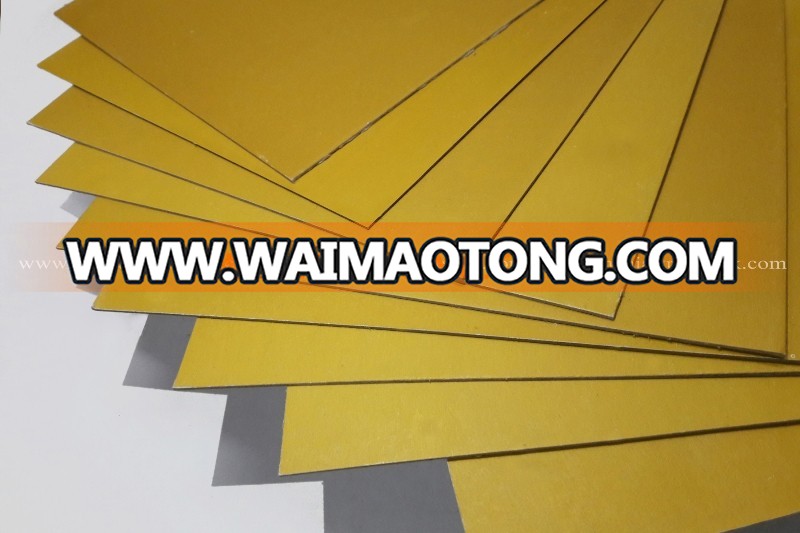 Manufacturer Grey Back Fine Quality Used In Sweet and Garment Box Golden One Side Coated Paper Board